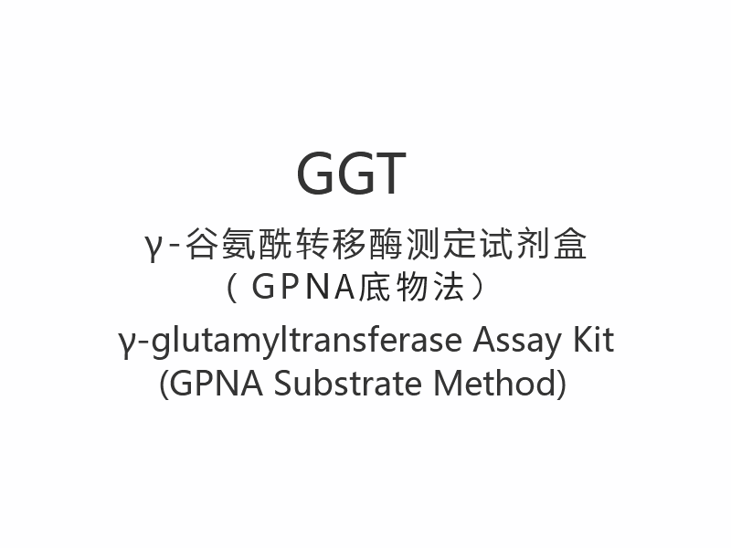 【GGT】γ-glutamyltransferase Asssay Kit (GPNA Substrate Method)