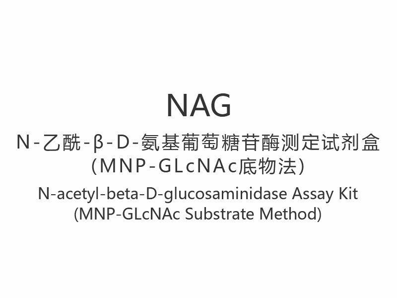 NAG】N-acetyl-beta-D-glucosaminidase Asssay Kit (MNP-GLcNAc Substrate Method)